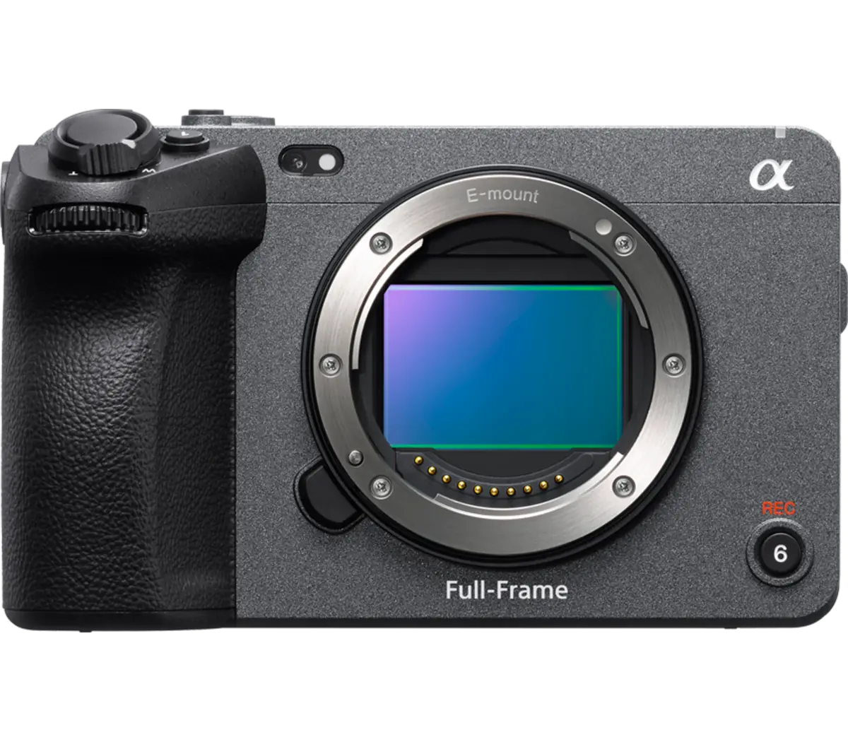 Sony FX3A — vista frontale originale del corpo Cinema Line