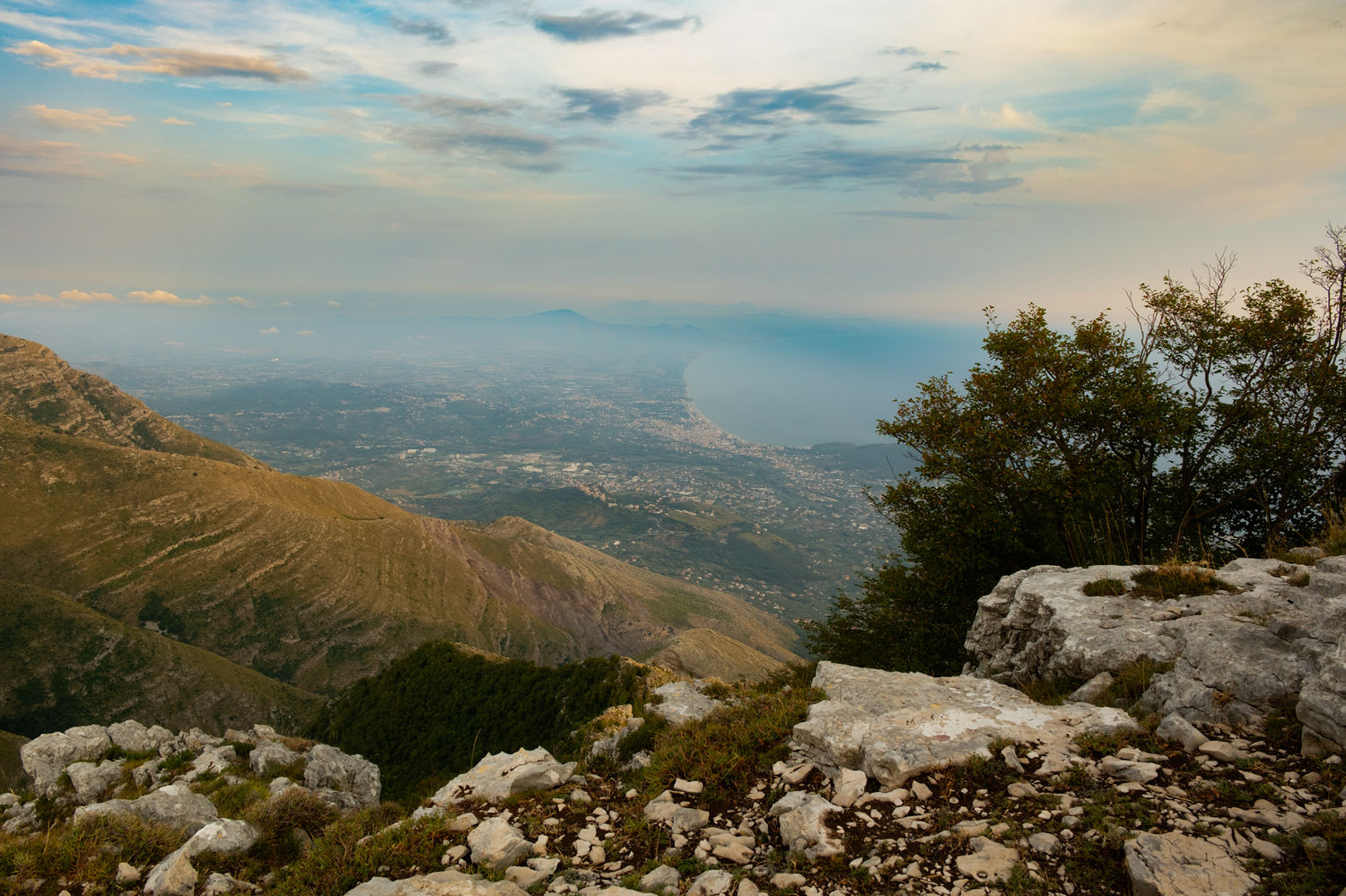 Veduta costiera dall'alto